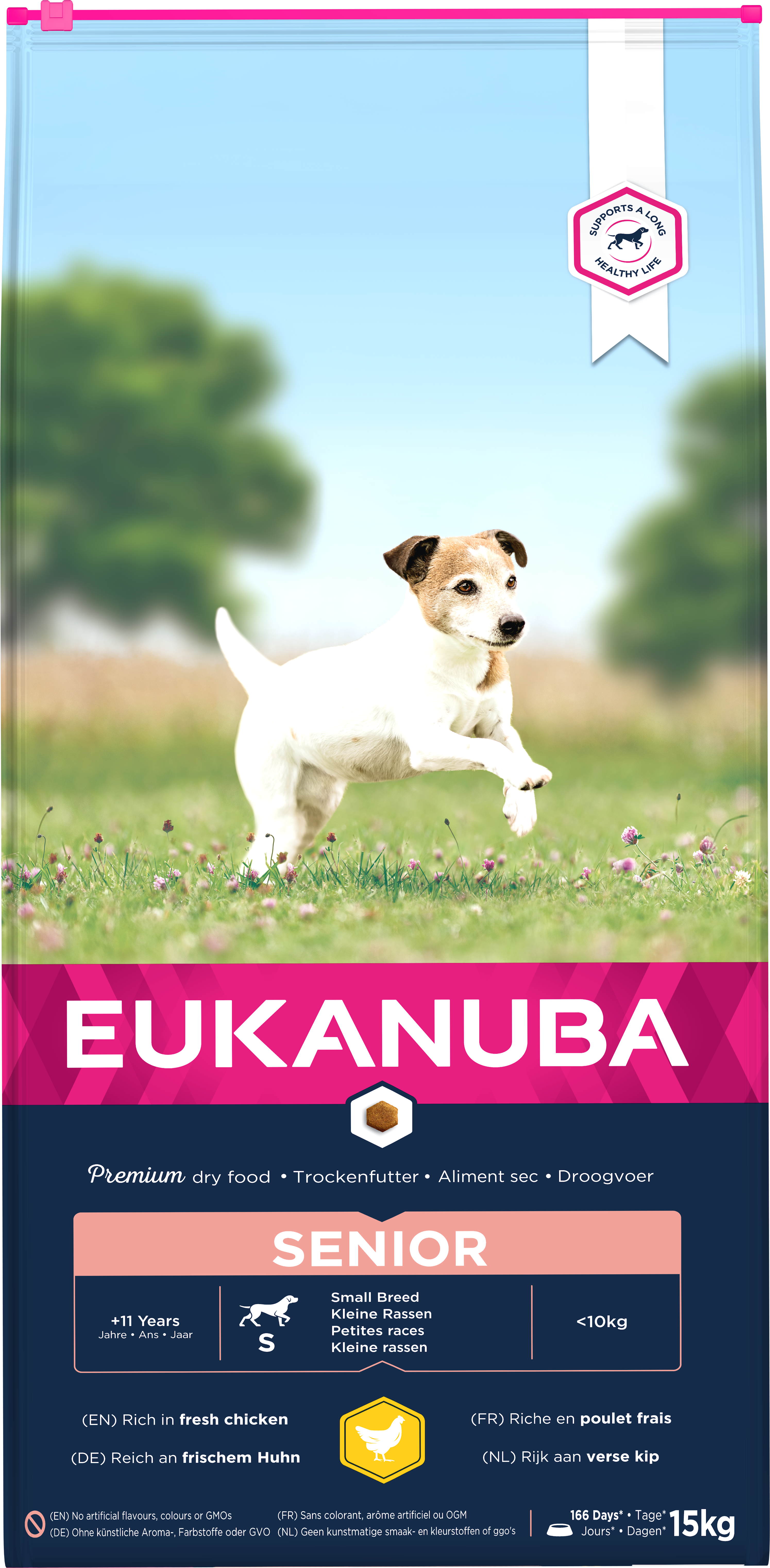 Eukanuba Dog Senior Small Fresh Chicken - Torrfoder Äldre Små Hundar