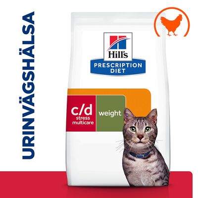 Hill´s PD Feline c/d Multicare Stress + Metabolic - Torrfoder Veterinärsfoder Katt