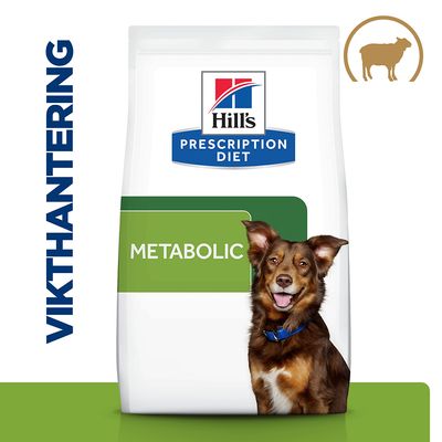 Hill´s PD Canine Metabolic Weight Management Lamb & Rice - Veterinärsfoder Hund