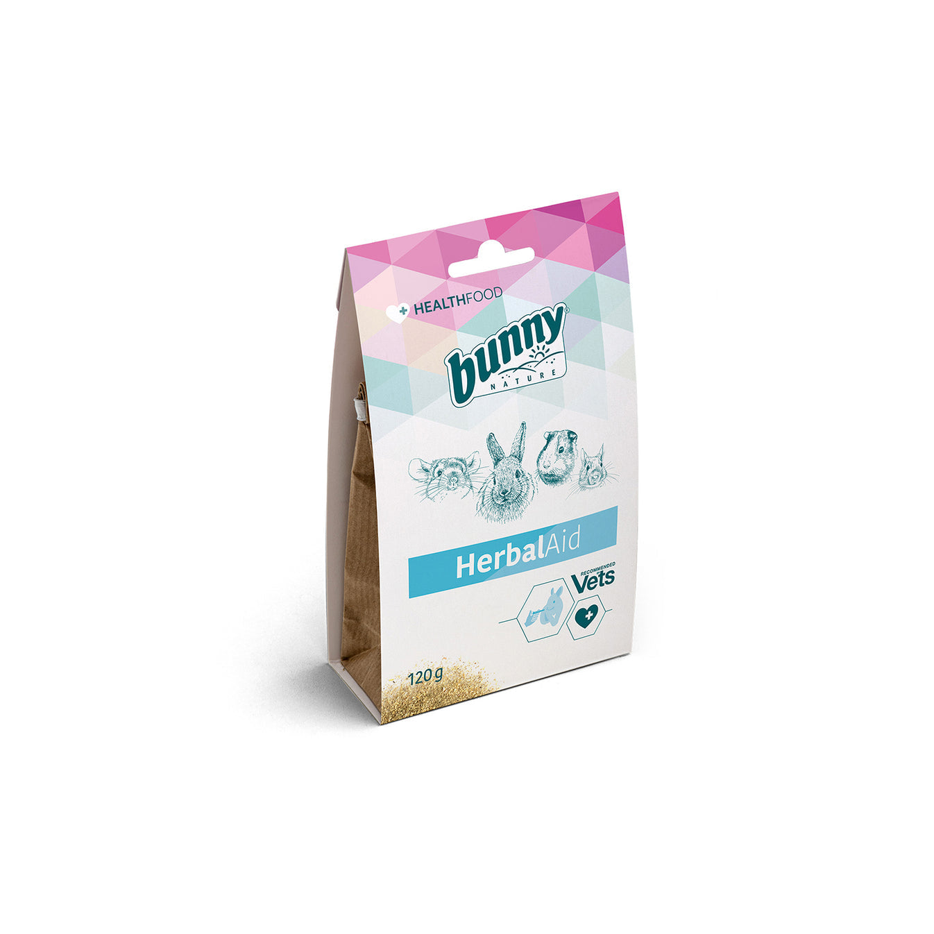 Bunny Nature Health Food 120 g - HerbalAid- Formbart stödfoder för kanin